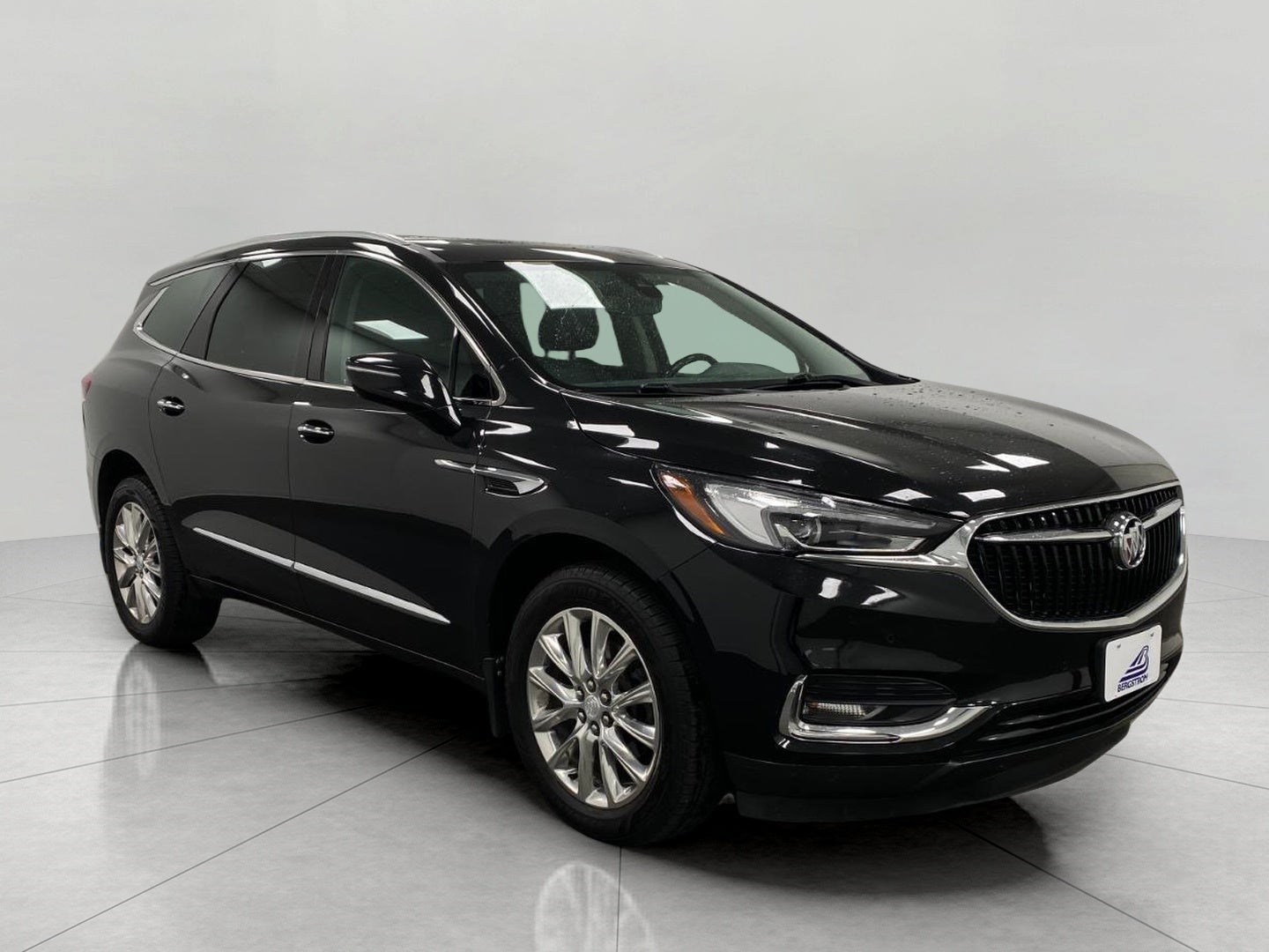 2018 Buick Enclave AWD 4dr Premium in Ebony Twilight Metallic — front three-quarter view